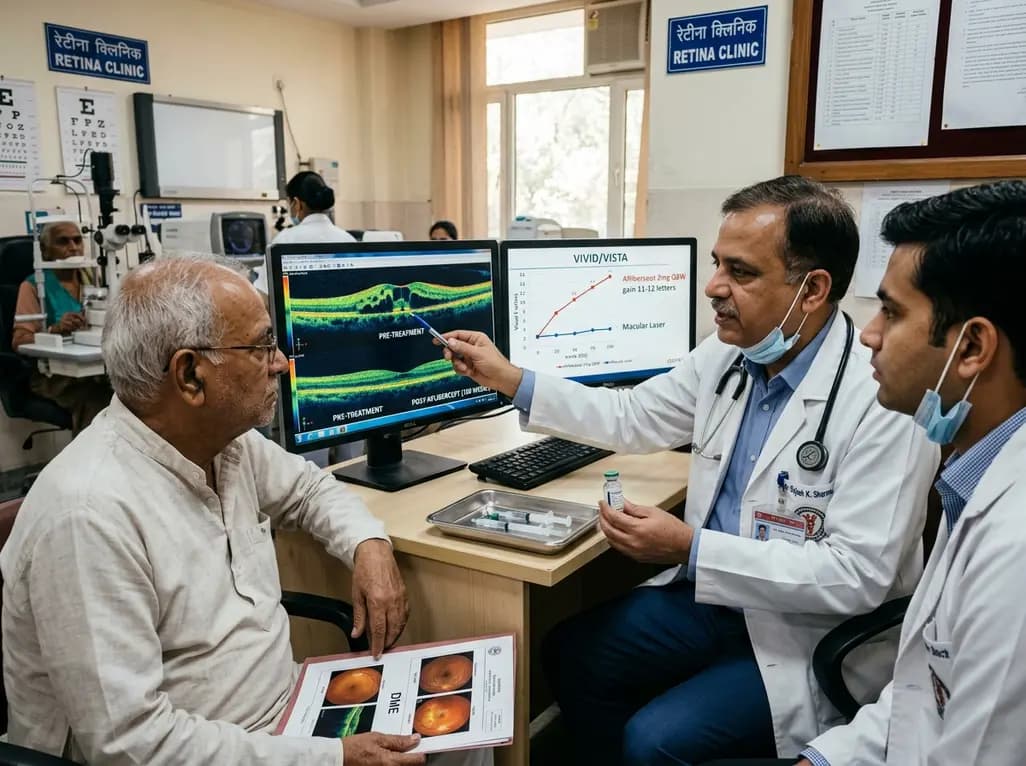 Aflibercept Produces Sustained Vision Gains in Diabetic Macular Edema
