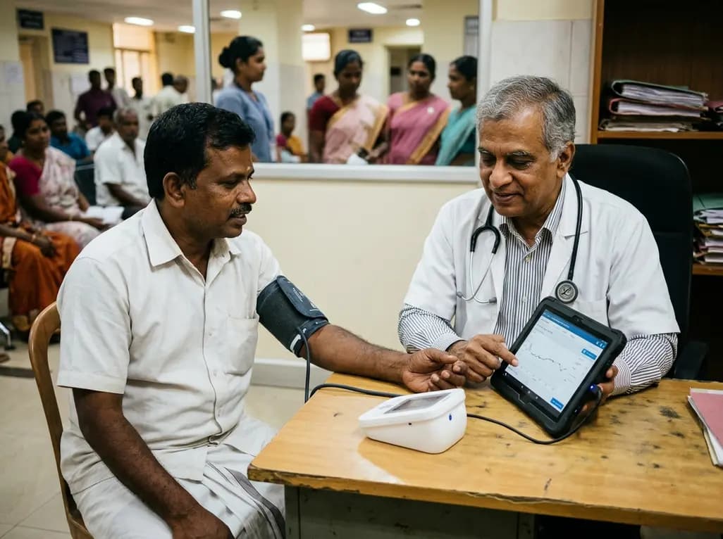 Remote Blood-Pressure Monitoring With Clinician Support Improves Hypertension Control