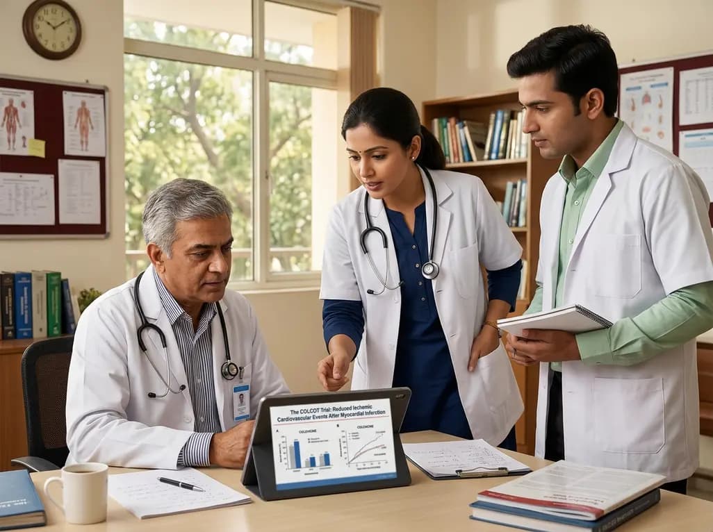 Colchicine Reduced Ischemic Cardiovascular Events After Myocardial Infarction