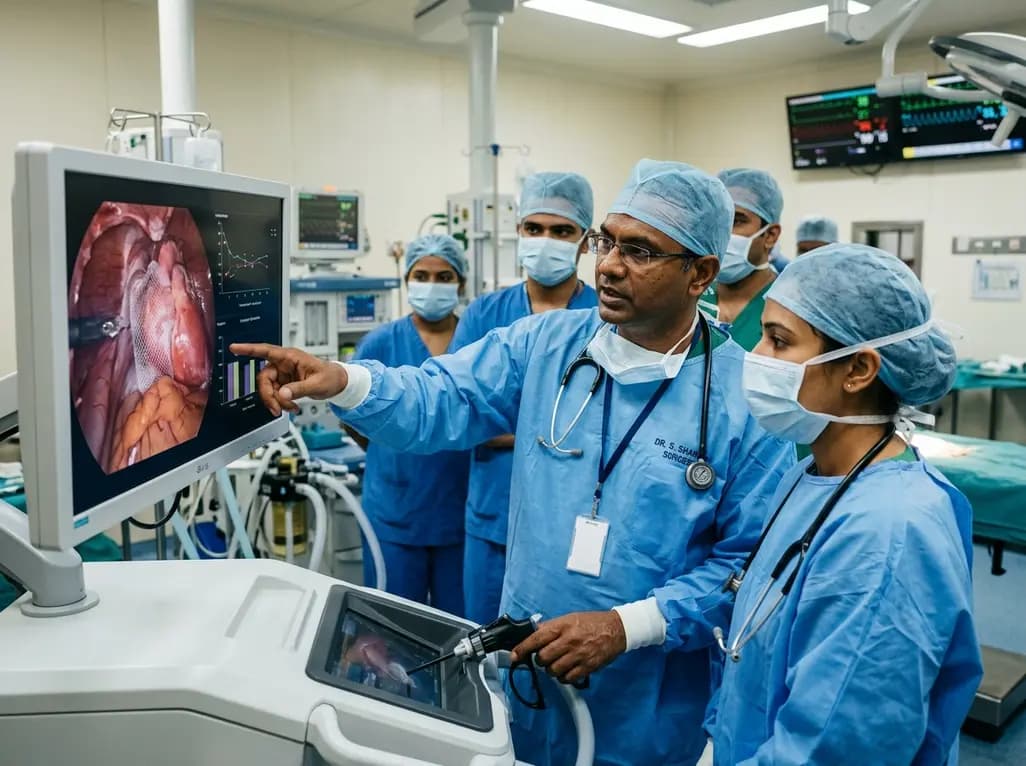 Minimally Invasive Morgagni Hernia Repair in Adults: Laparoscopic vs Robotic Approaches
