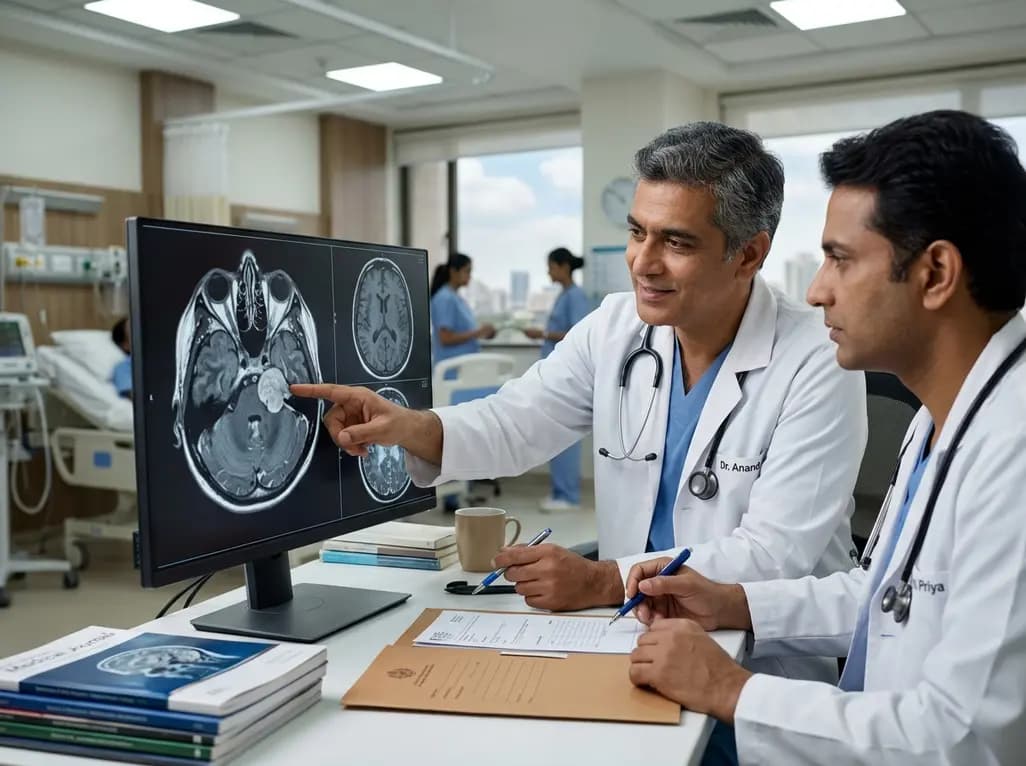 Large Vestibular Schwannoma: Impact of Brainstem Compression on Surgical Outcomes