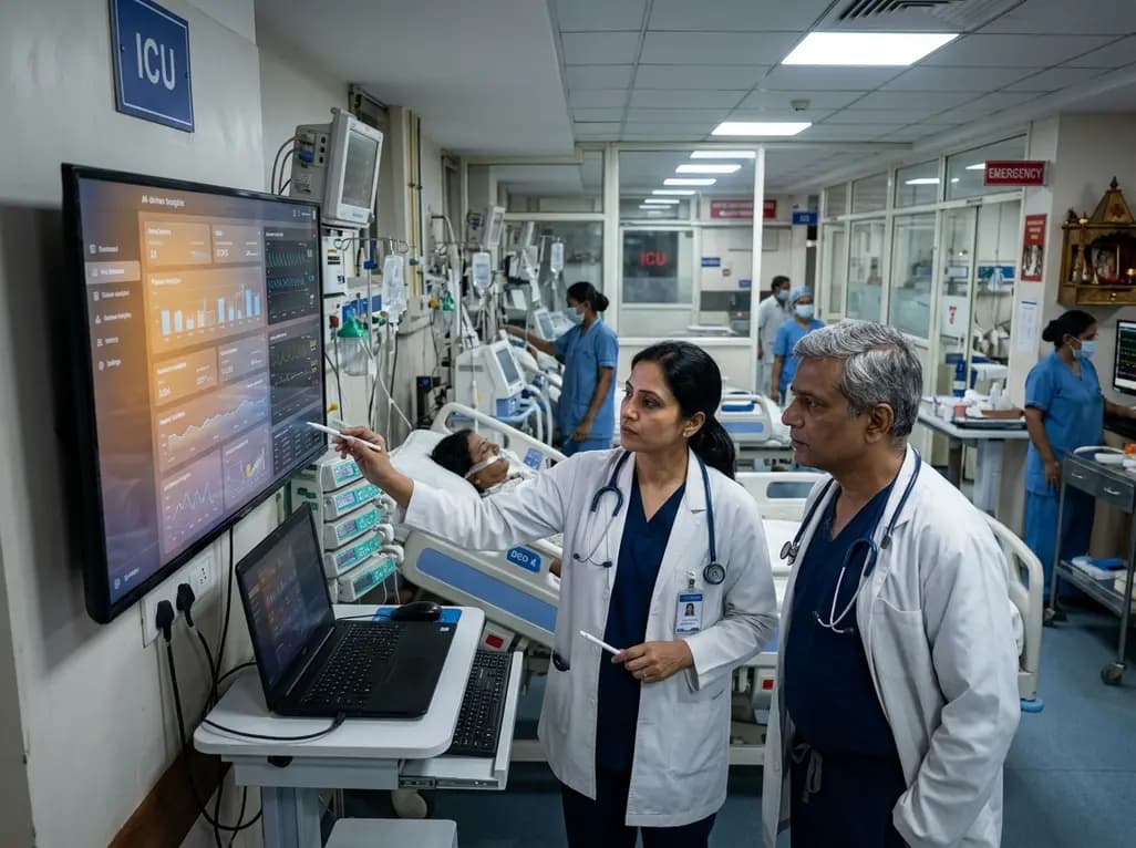 Transforming Indian Healthcare: AI in Remote Care & ICUs