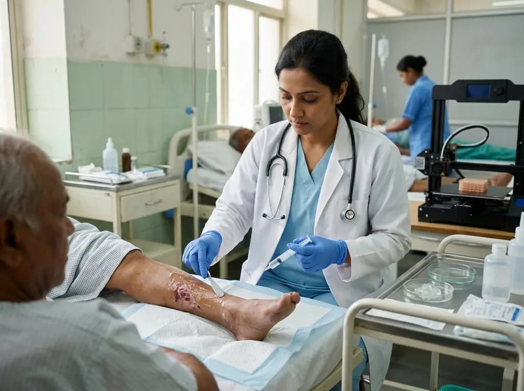 Customized pH-Responsive Hydrogels for Chronic Wound Healing and Tissue Regeneration