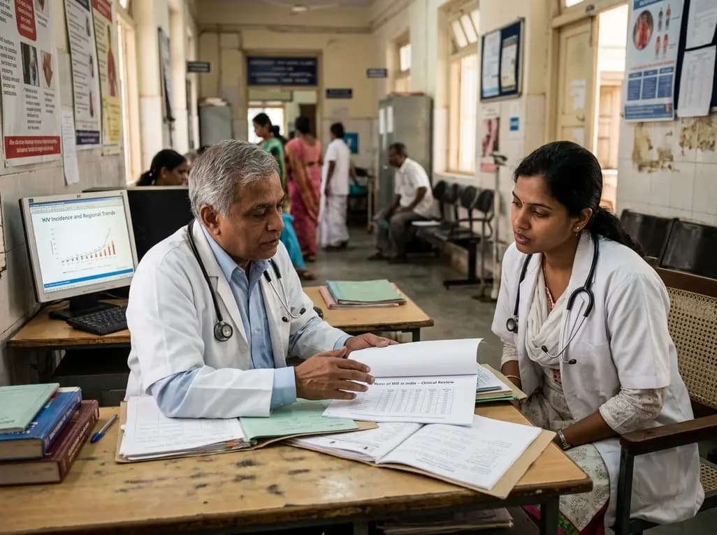 Forty Years of HIV in India: Navigating the Shifting Epidemic and Clinical Priorities