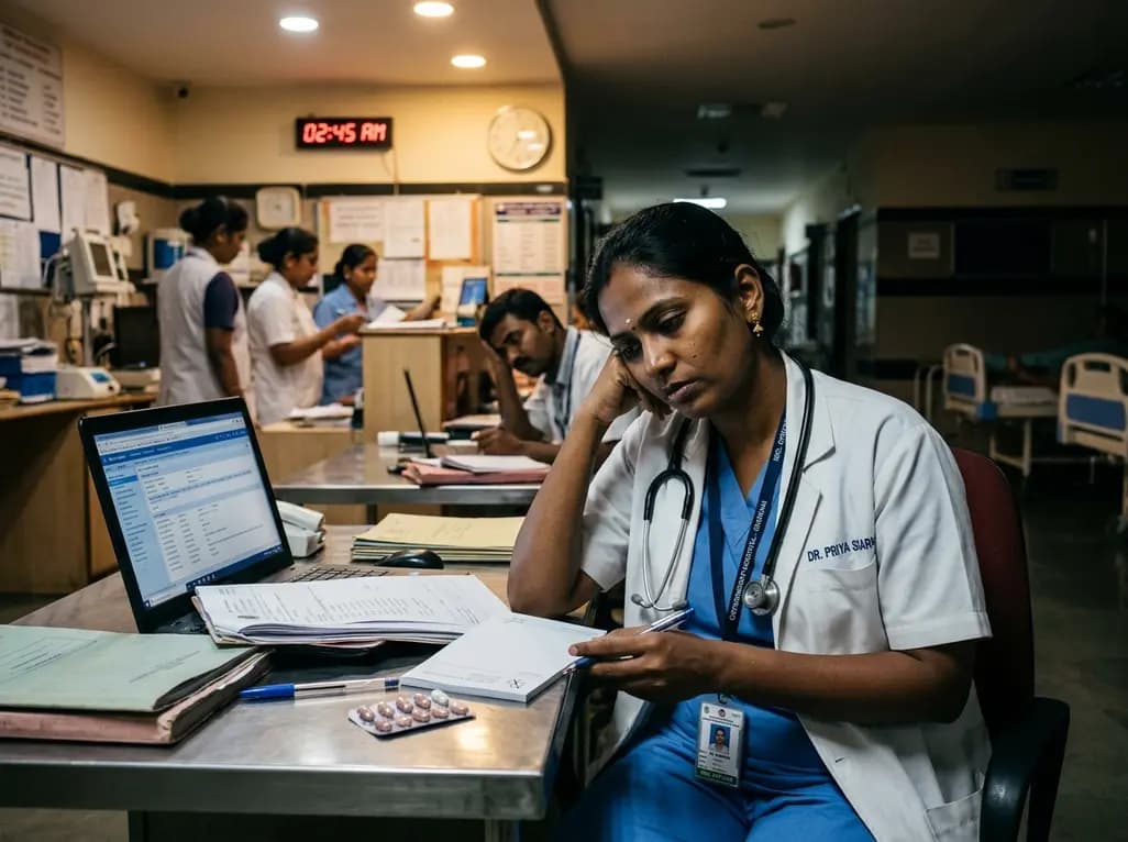 Shift Work and Psychiatric Prescriptions in Healthcare Workers: Cohort Insights