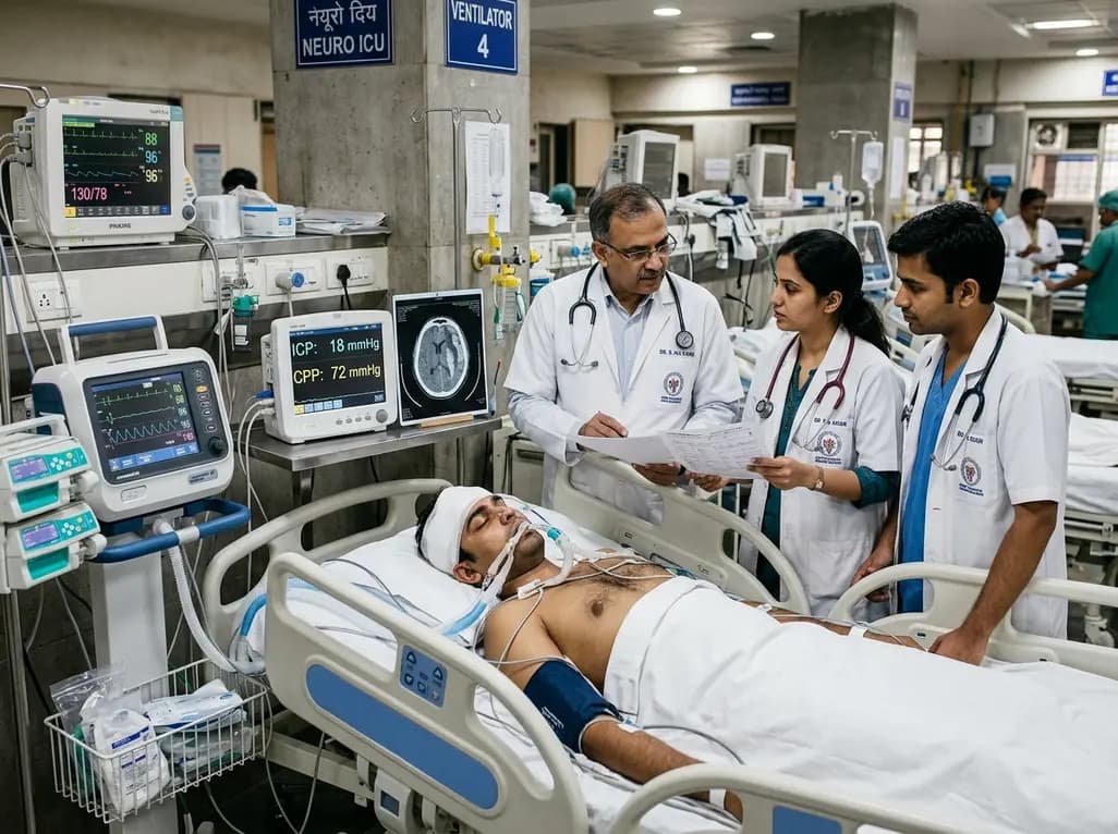 Intracranial Pressure Monitoring in Severe Traumatic Brain Injury
