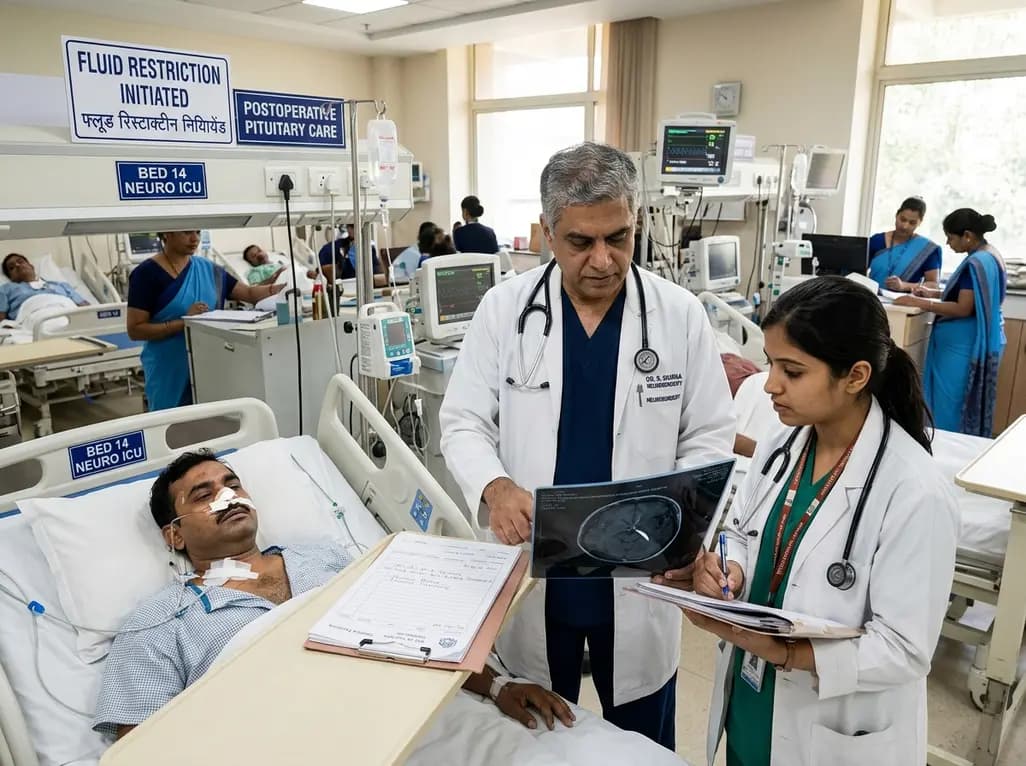 Postoperative Fluid Restriction to Prevent Delayed Hyponatremia After Pituitary Surgery
