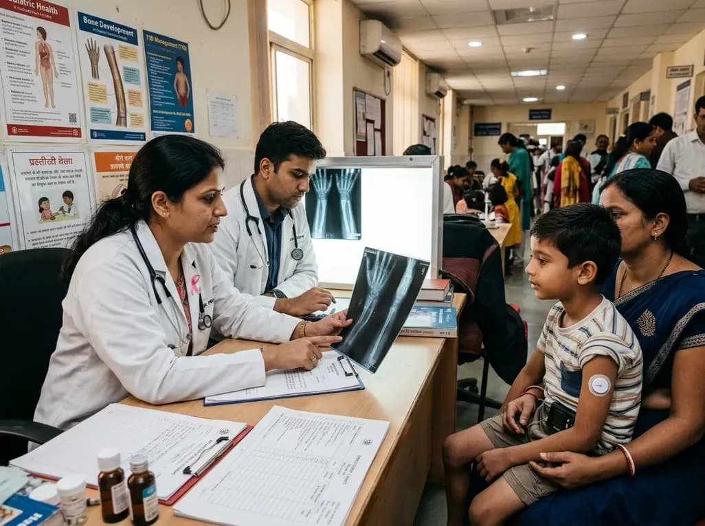 Differential Impact of Type 1 Diabetes on Bone Outcomes in Children