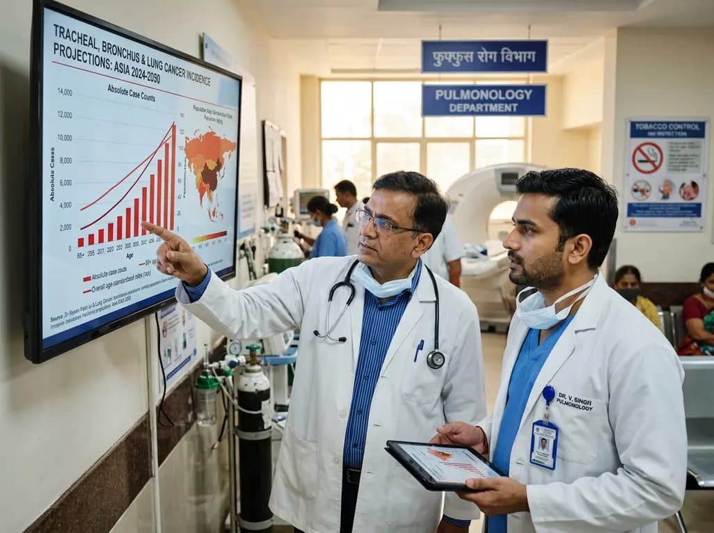 The Shifting Burden of Tracheal, Bronchus, and Lung Cancer in Ageing Asia: Projections to 2050