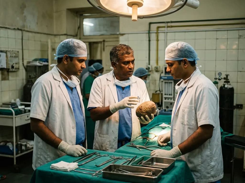A Forgotten Disease Revisited: Managing a 1200 g Giant Bladder Stone