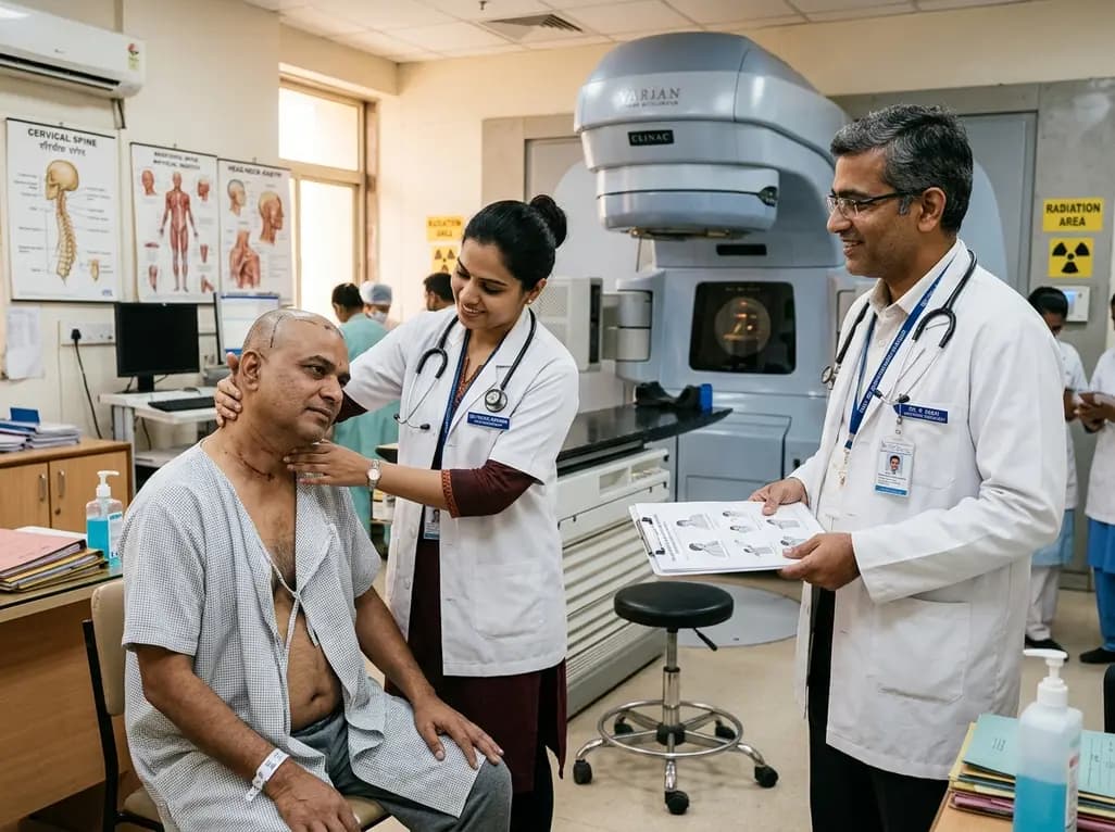 Prophylactic Home Exercises During Radiotherapy for Head and Neck Cancer