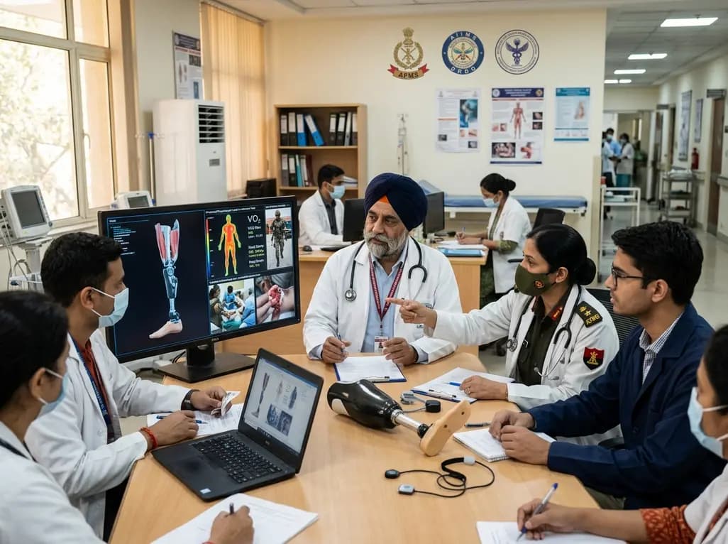 How India's Top Institutes Upgrade Modern Combat Medicine