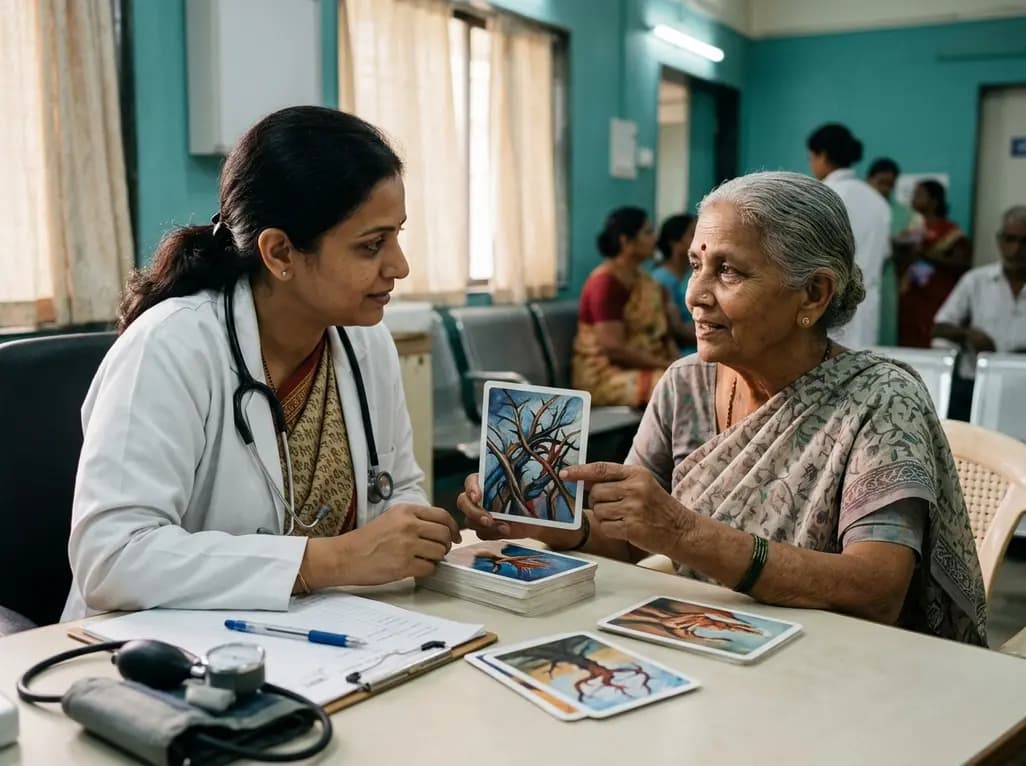 Speaking Through Art: Co-Creating Visual Metaphor Conversation Cards for Chronic Pain Care