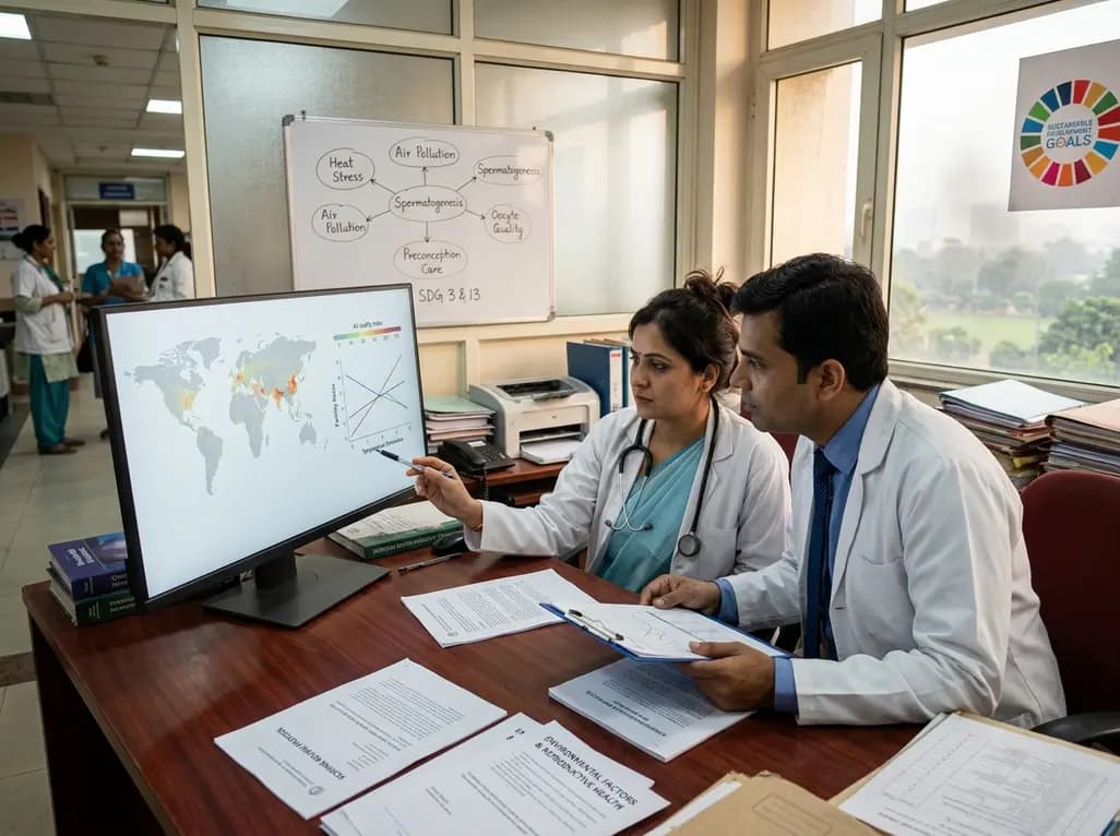 Mapping the Impact of Environmental Factors and Fertility: A Global Scoping Review Protocol