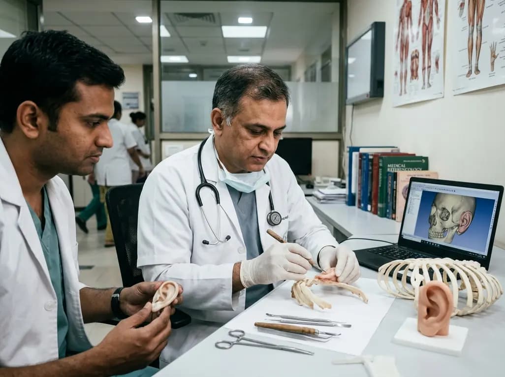 Evolution of Craft Skills in Ear Reconstruction: Surgical Artistry vs. Anaplastology