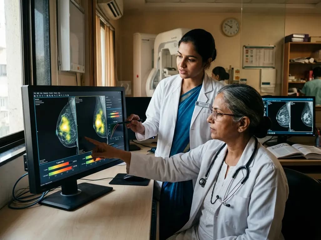 Mammogram-Based Artificial Intelligence for 1-Year Breast Cancer Risk Prediction in High-Risk Women