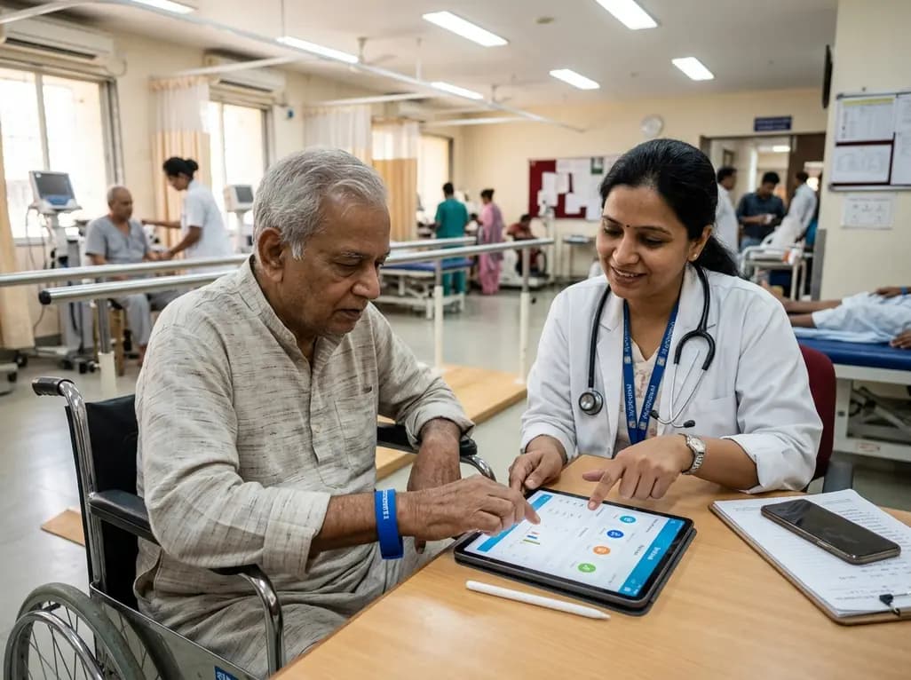 Structured Digital Device Instruction for Older Adults in Stroke Rehabilitation