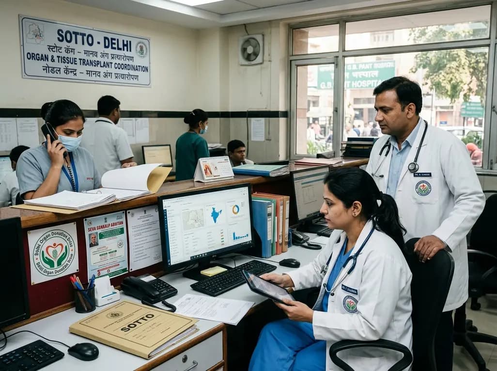 Delhi Launches Vital Organ Donation Drive and SOTTO Hub