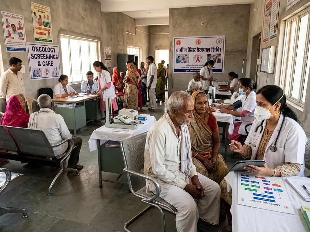 Scaling Rural Cancer Care to Tier 2 and Tier 3 India
