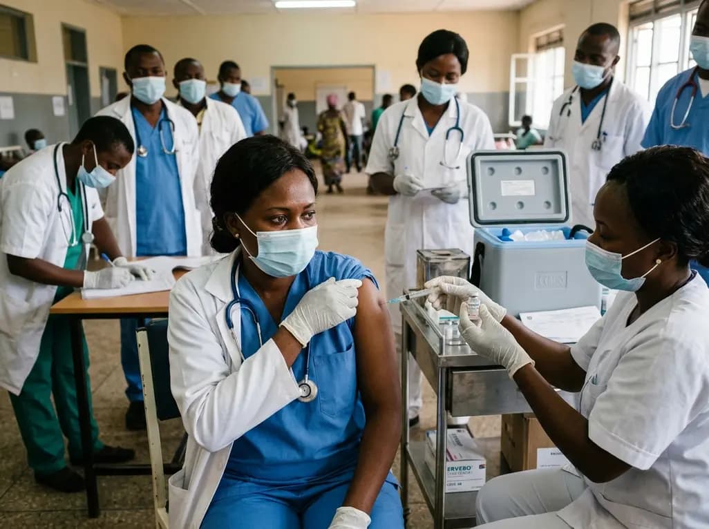 Congo Launches Critical Ebola Vaccination for Clinicians