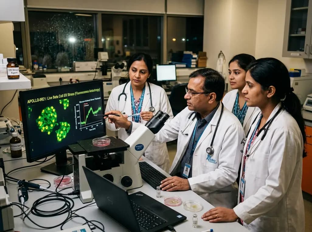 Apollo-IRE1: Novel Biosensor Tracks Beta Cell ER Stress in Real Time