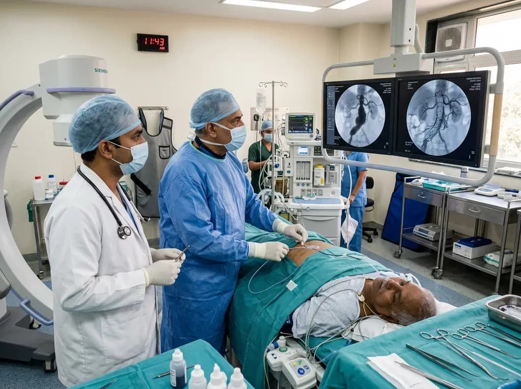 Impact of Active Smoking on Perioperative Outcomes in FB-EVAR