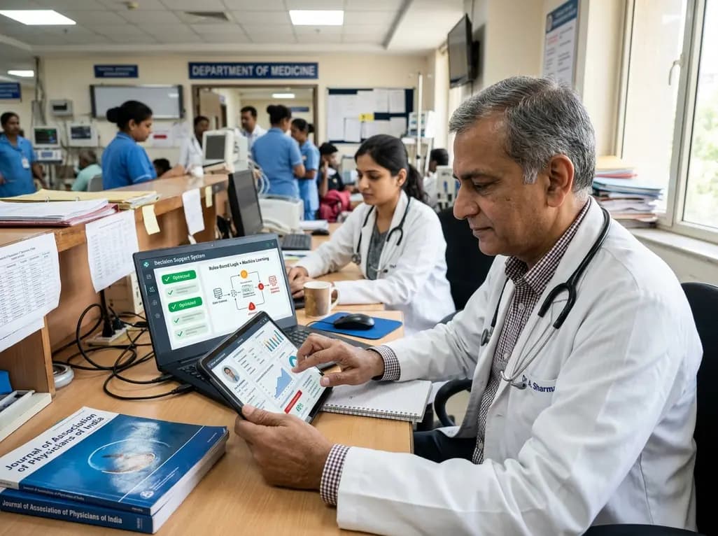Optimizing Anticoagulant Prescription Review With Hybrid Decision Support