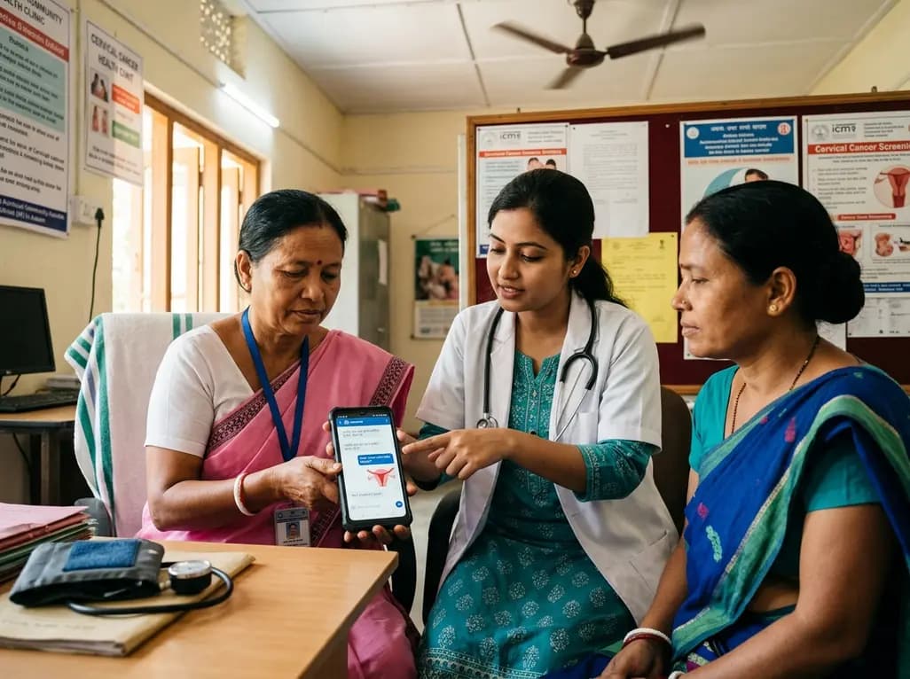 How AI Chatbots Help ASHAs Transform Cancer Screening
