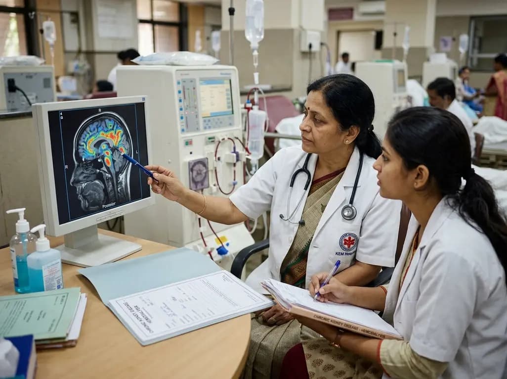 Hemodialysis Cognitive Dysfunction: Mechanistic Roles of Anemia, Iron Overload, and Neuroinflammation