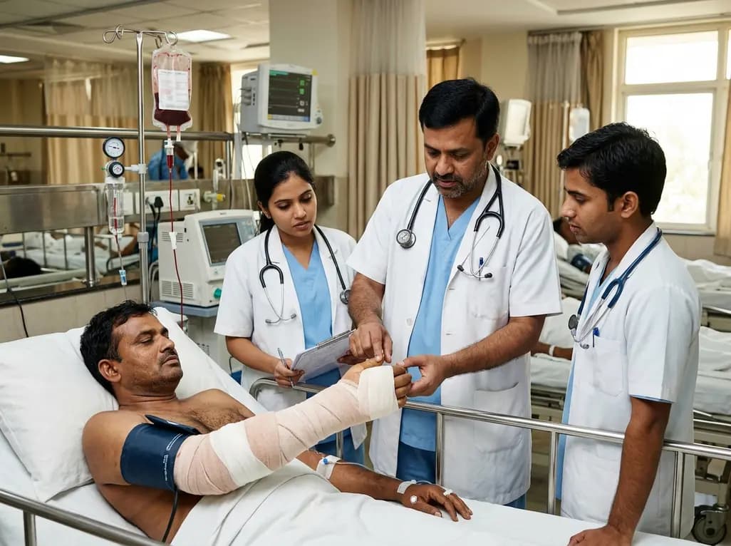 Upper-Limb Compartment Syndrome After Rapid Infusion Catheter Extravasation