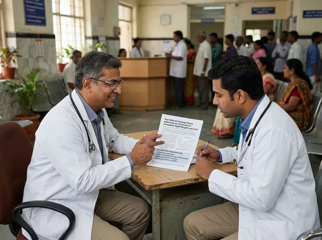 Peer Referral Pathways Boost Adherence and Outcomes in Tirzepatide Digital Weight Loss Care
