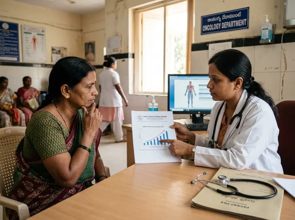 Andhra Pradesh Faces Rising Cancer Burden: ICMR Report