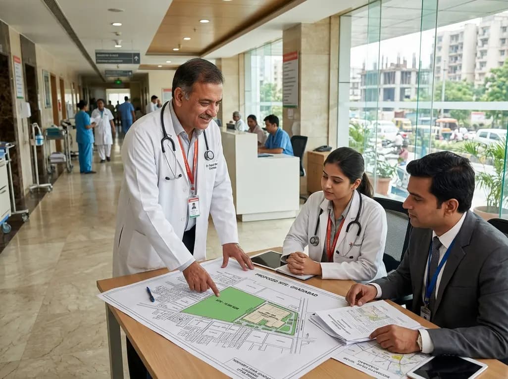 Medanta Operator Acquires Ghaziabad Land for ₹166 Cr