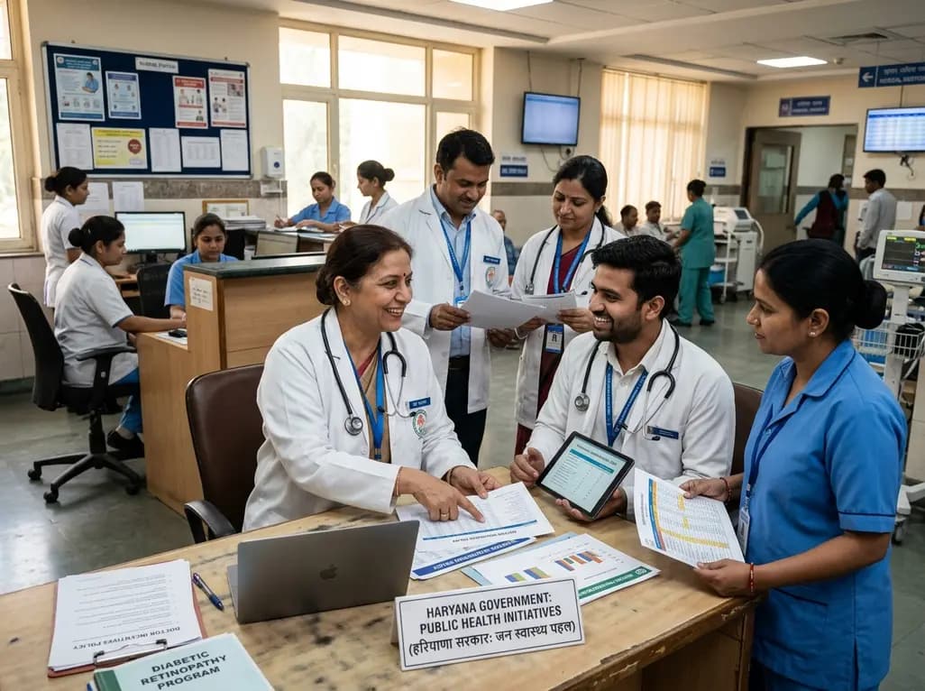 Haryana Overhauls Public Health with Doctor Incentives