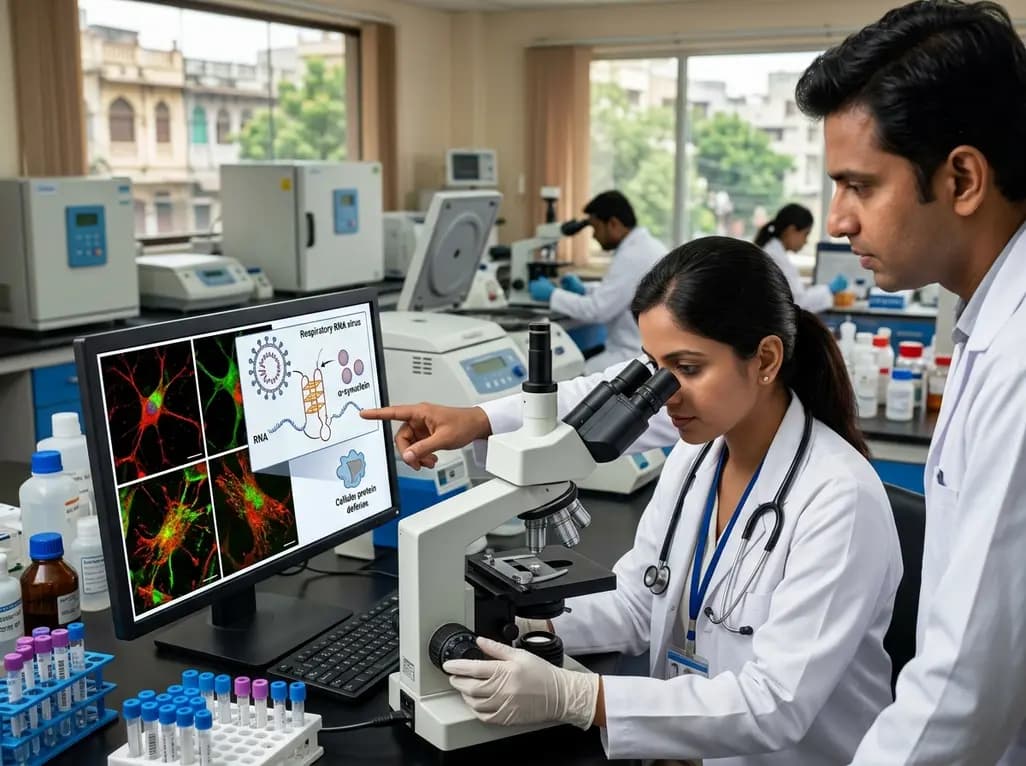 How Viral Infections Trigger Parkinson's Disease Amyloids