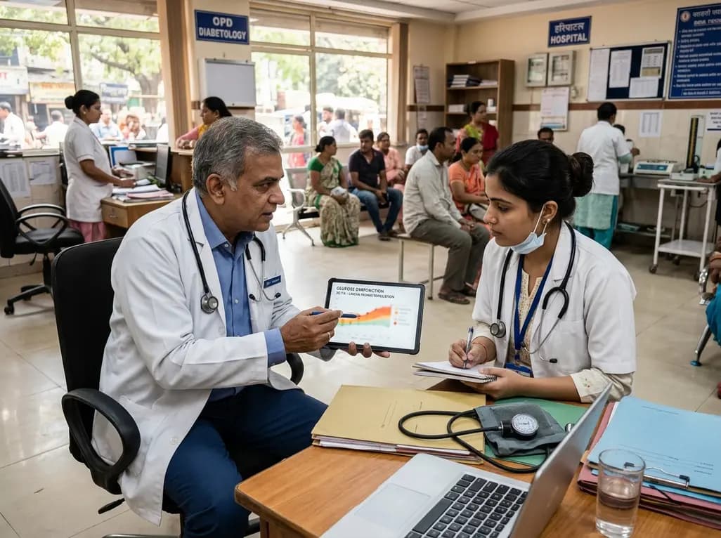 Over One-Third of Urban Indians Face Glucose Dysfunction