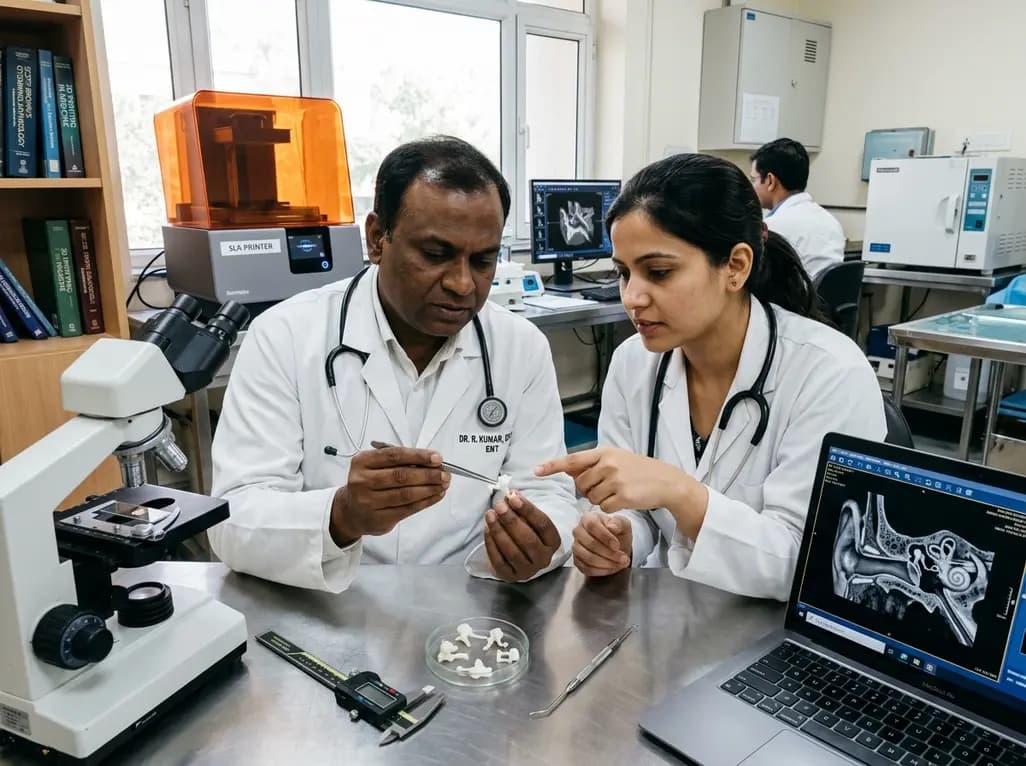Current Status of 3D-Printed Human Ossicles: Technological Accuracy and Surgical Horizons