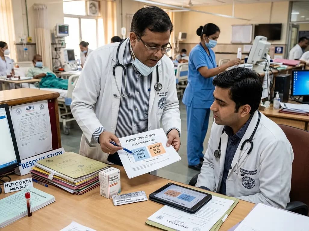 Can We Cut Hepatitis C Treatment from 12 to 8 Weeks?