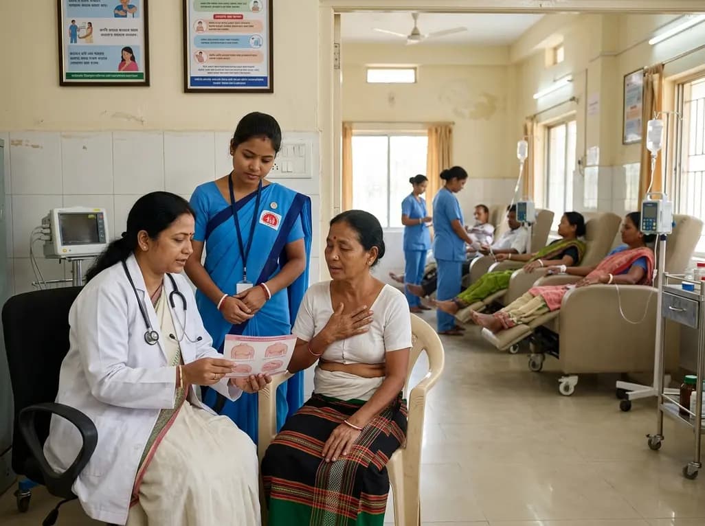 Tripura Expands Breast Cancer Screening & Chemotherapy