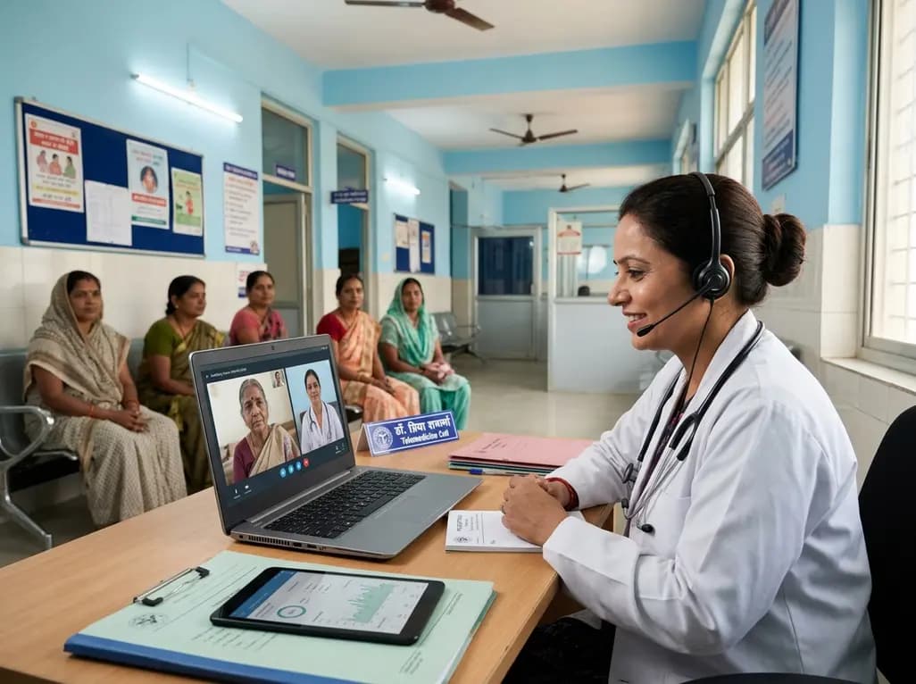 Women Drive Growth as eSanjeevani Crosses 50 Crore OPDs