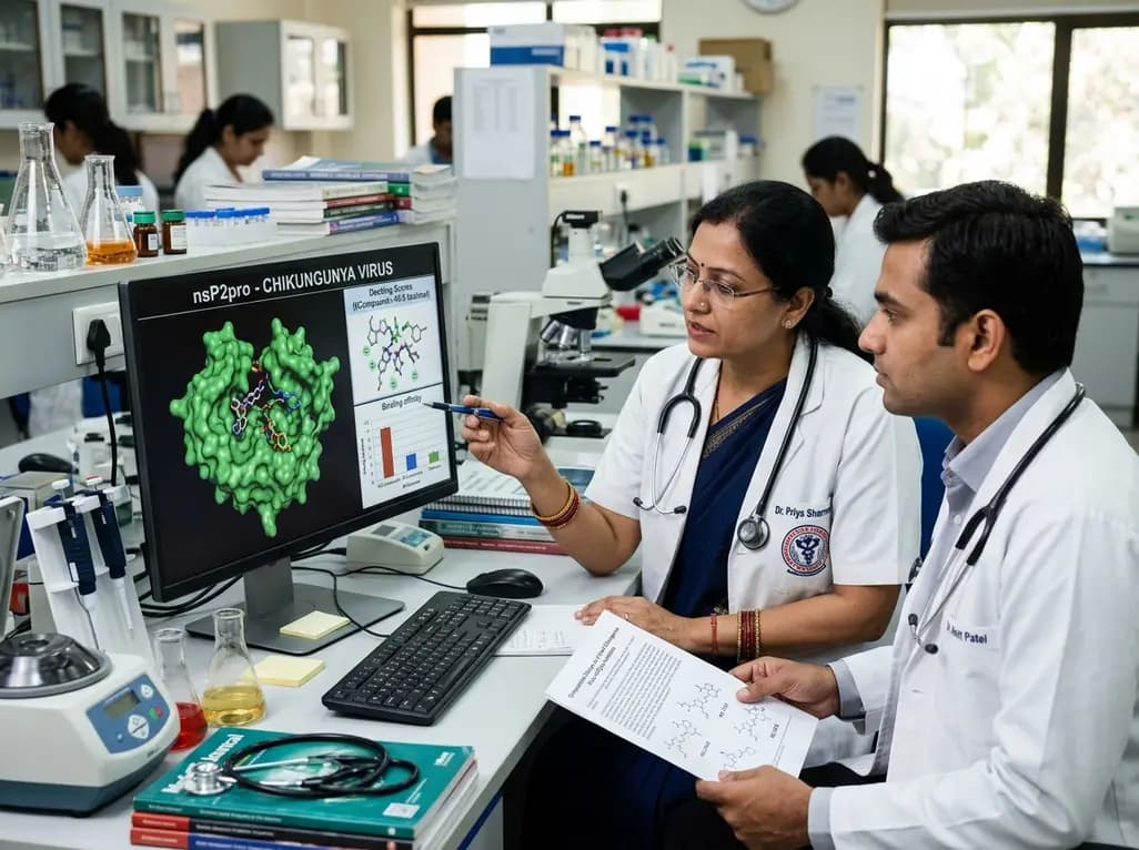 Computational Discovery of Novel Chikungunya Virus nsP2pro Inhibitors