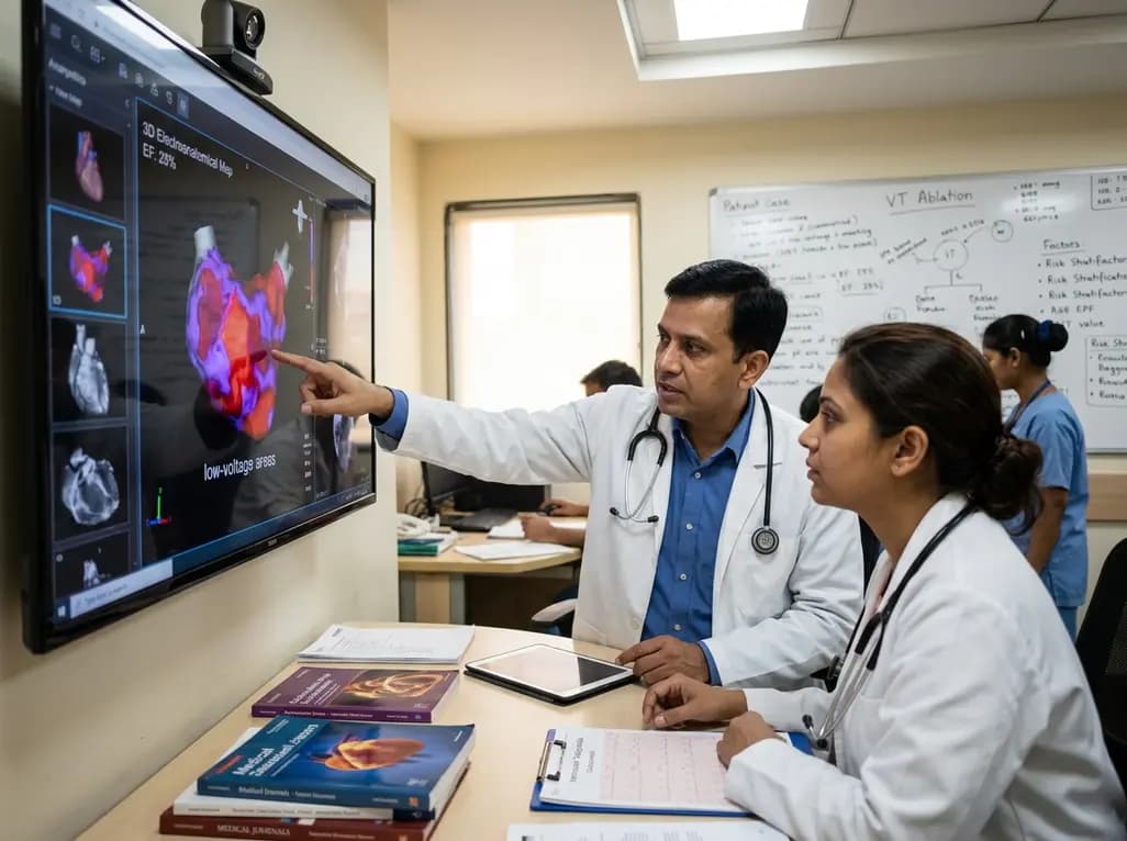 Predicting End-Stage Heart Failure After Ventricular Tachycardia Ablation in Non-Ischemic Cardiomyopathy