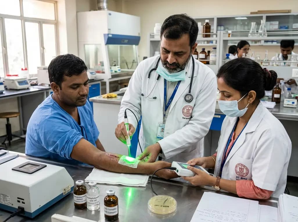 IIT BHU Pioneers Light-Activated Antibacterial Therapy