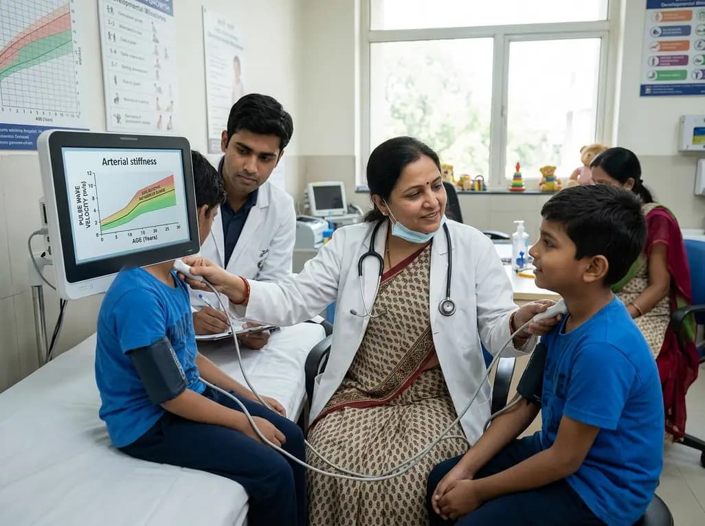 Pediatric Pulse Wave Velocity: Age-Specific Reference Values and Clinical Insights