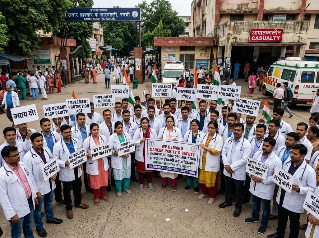 Jharkhand Doctors Agitation: Career Parity and Safety