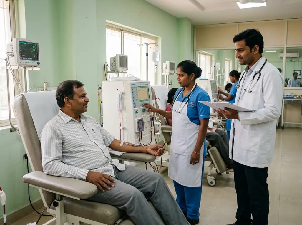 Andhra Adds 22 Free Dialysis Centres Under PMNDP Scheme
