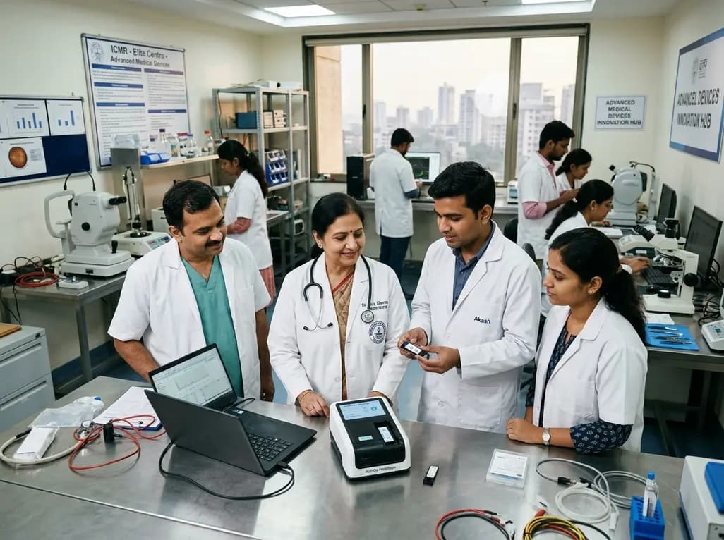 ICMR Names 7 Elite Centres for Advanced Medical Devices