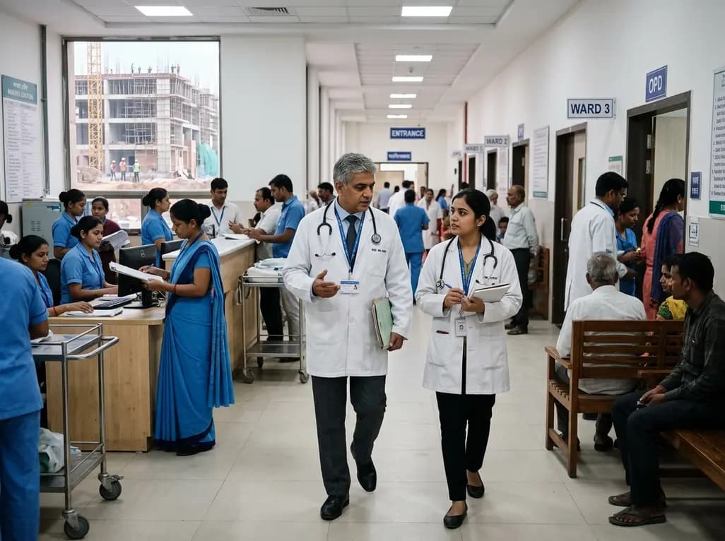 India Needs 2.6 Billion Sq Ft Healthcare Space by 2035
