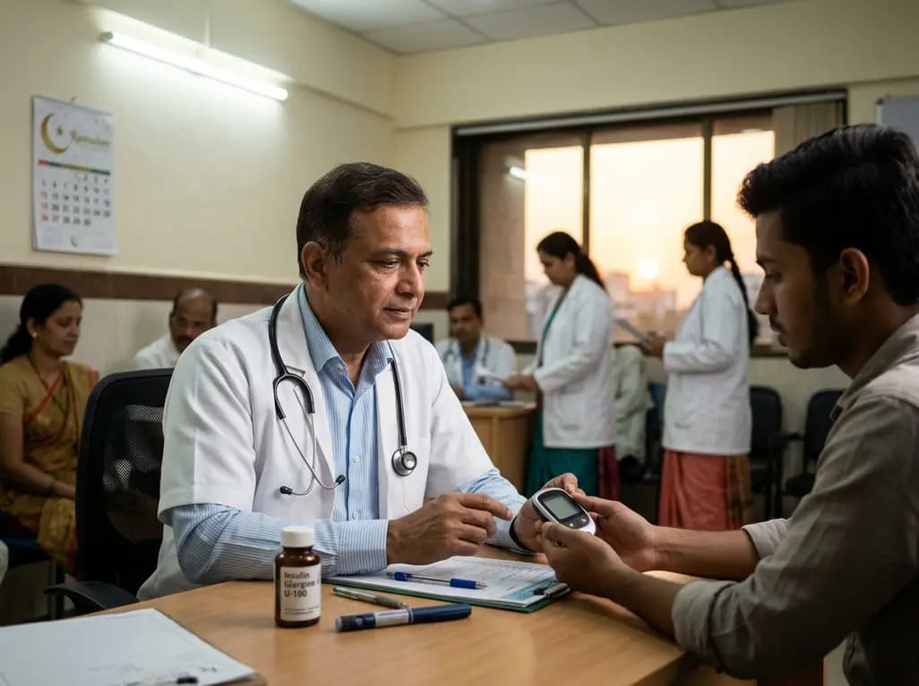 Timing of Insulin Glargine in Type 1 Diabetes During Ramadan: Insights from the GLARIF Trial