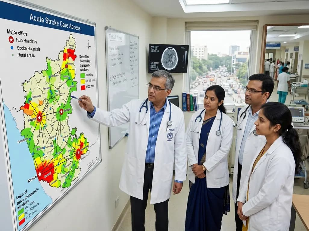 Optimizing Geographic Accessibility to Acute Stroke Care: The Hub-and-Spoke Paradigm